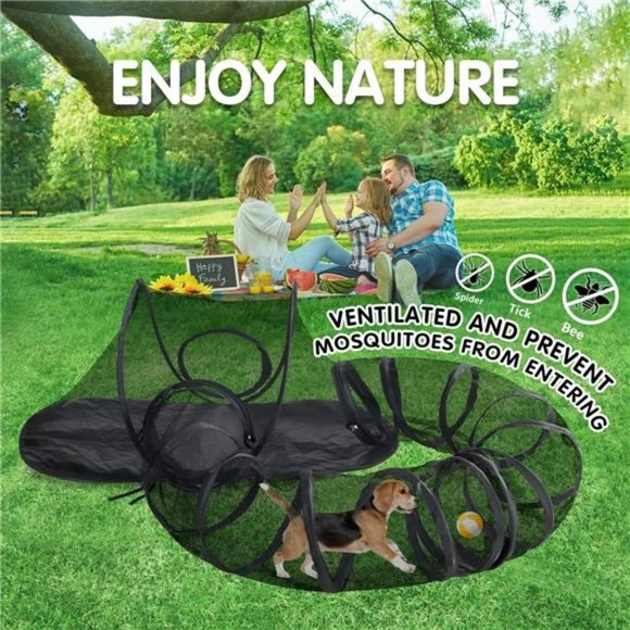 Cat Tent Outdoor, Pet Enclosure Tent  Portable Tent with Carry Bag, Small - Picture 2 of 7